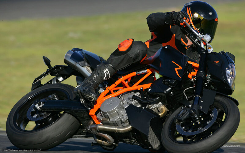 racing motorcycle on track