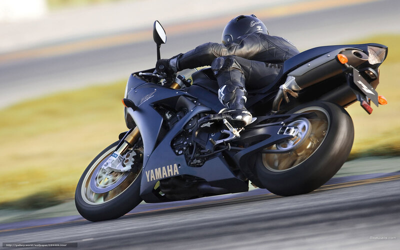 racing motorcycle on track