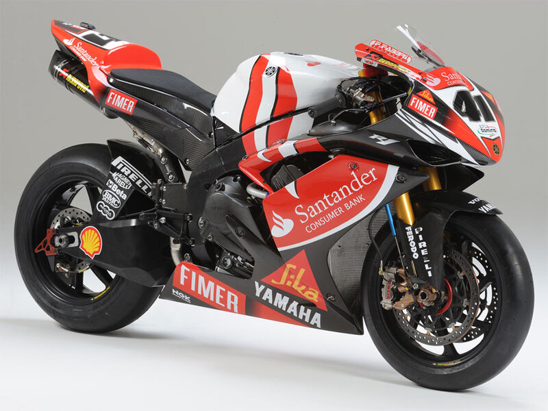 Racing Motorcycle — Red, Neutral, Photograph