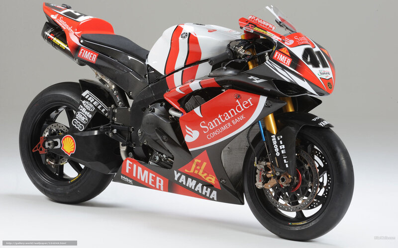 Racing Motorcycle — Red, Neutral