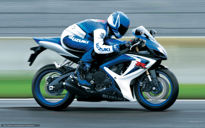 Racing Motorcyclist — Blue, Dynamic, Photograph, Motorcycle