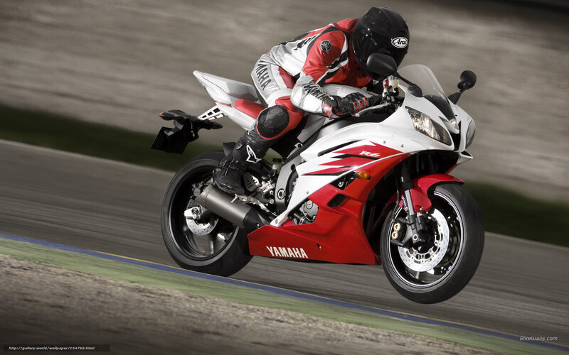 Racing Motorcyclist — Red, Dynamic, Photograph, Motorcycle, Rider