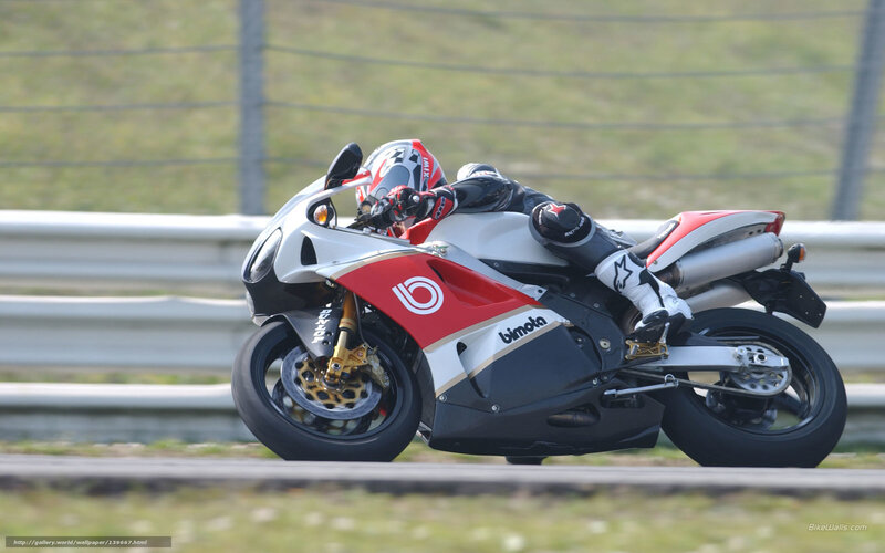 Racing Motorcyclist — Red