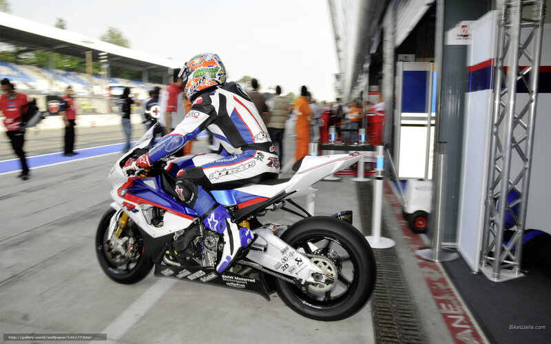 Racing Motorcyclist — White, Active