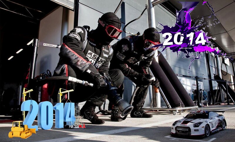 Racing Team in Pit