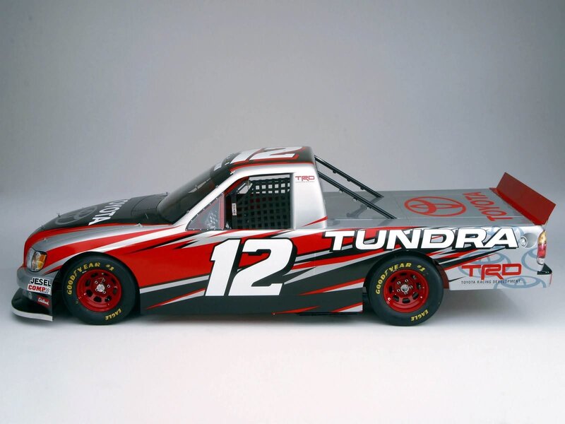 Racing Truck Model — Red