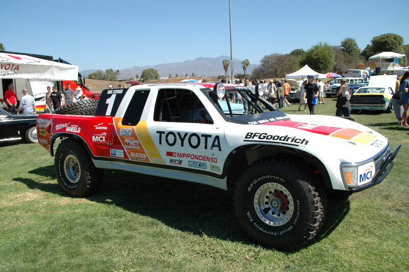 Racing Truck on Grass