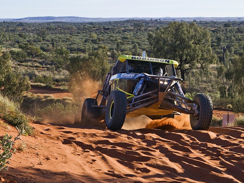Racing Vehicle on Sand