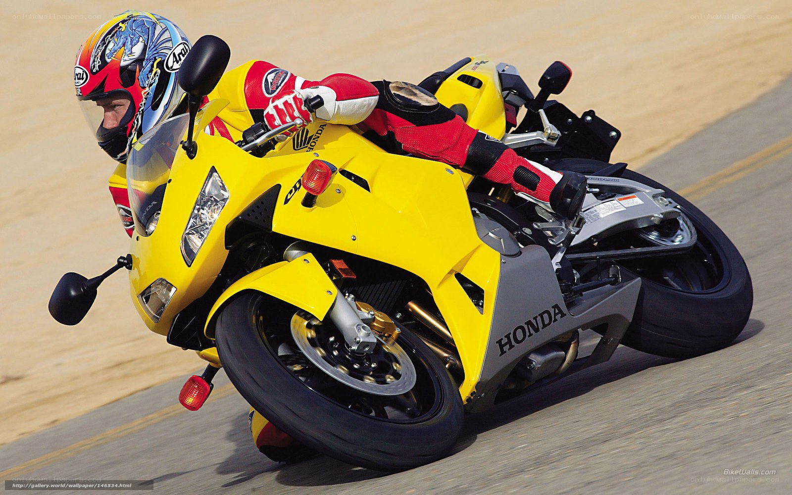 racing yellow motorcycle