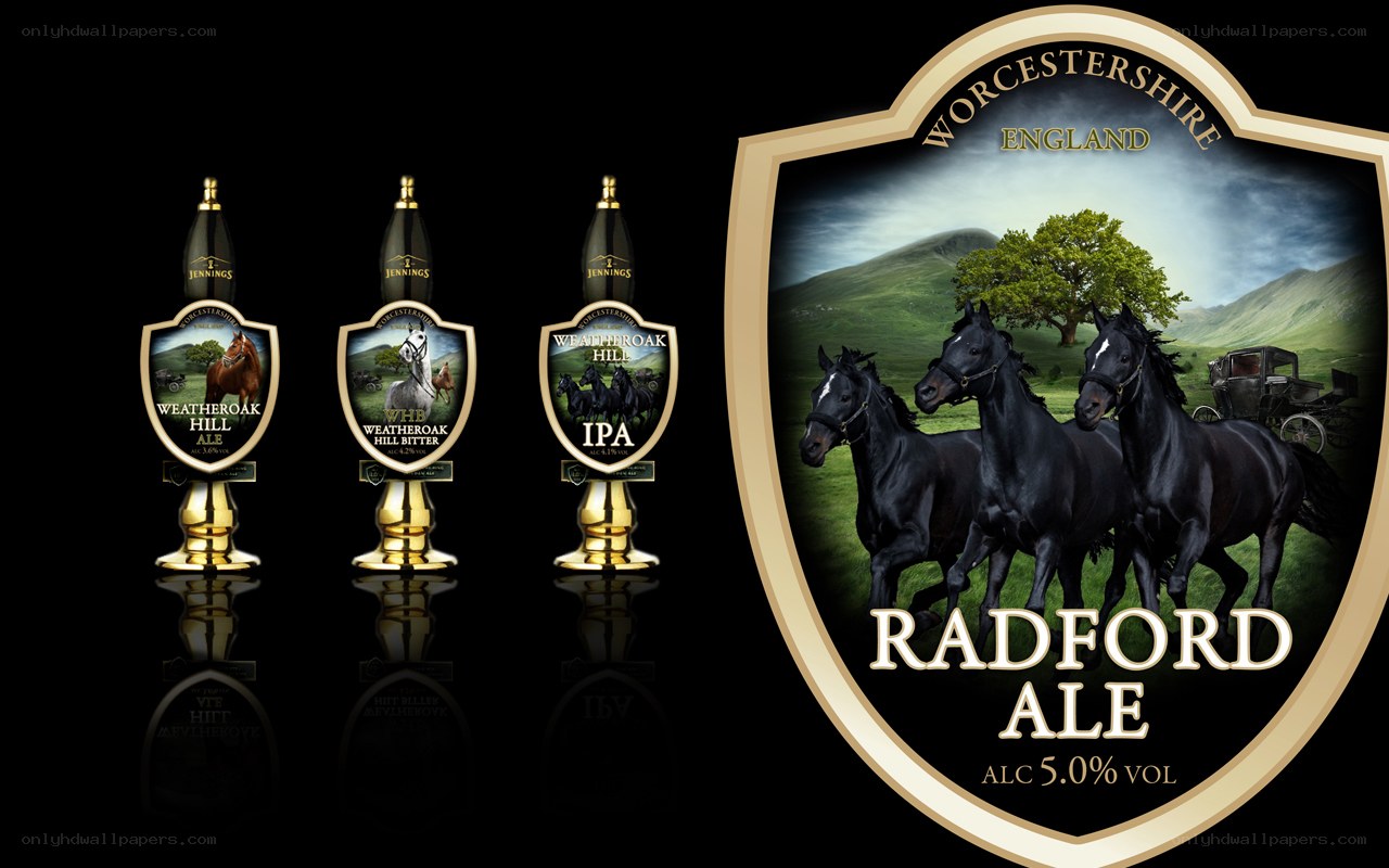Radford Ale beer branding