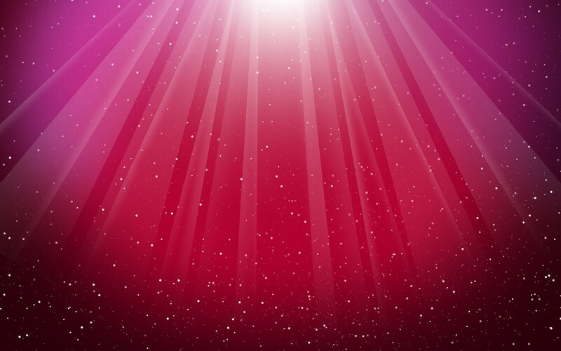radiant pink light beams