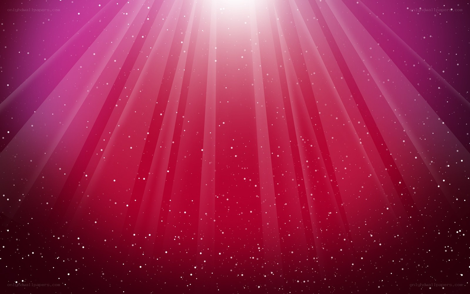 radiant pink light beams