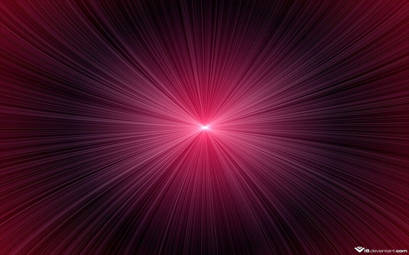 radiant purple light burst
