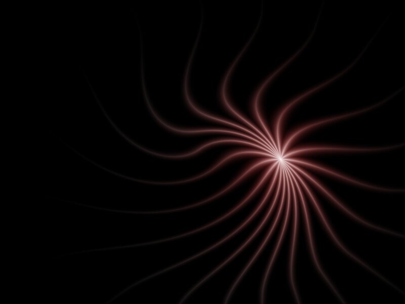 radiant spiral light pattern