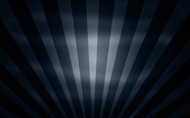 Radiating Blue Stripes — Dramatic