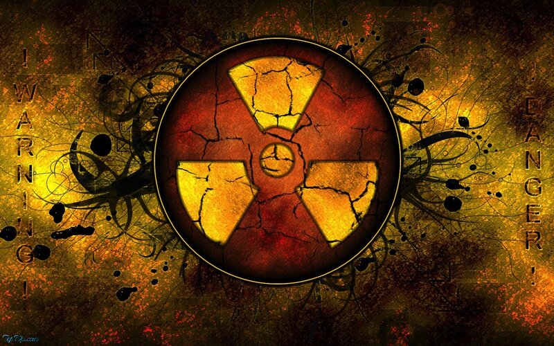 Radiation danger warning