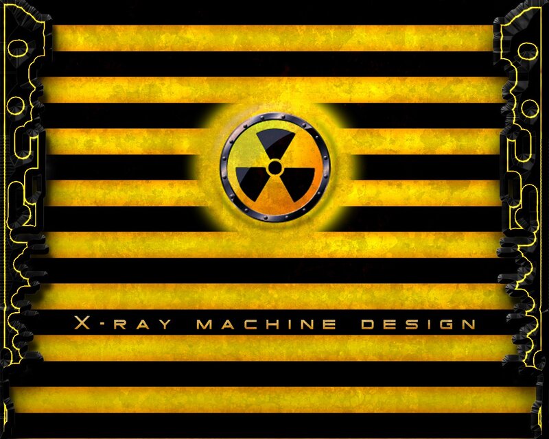 Radiation Symbol on Stripes