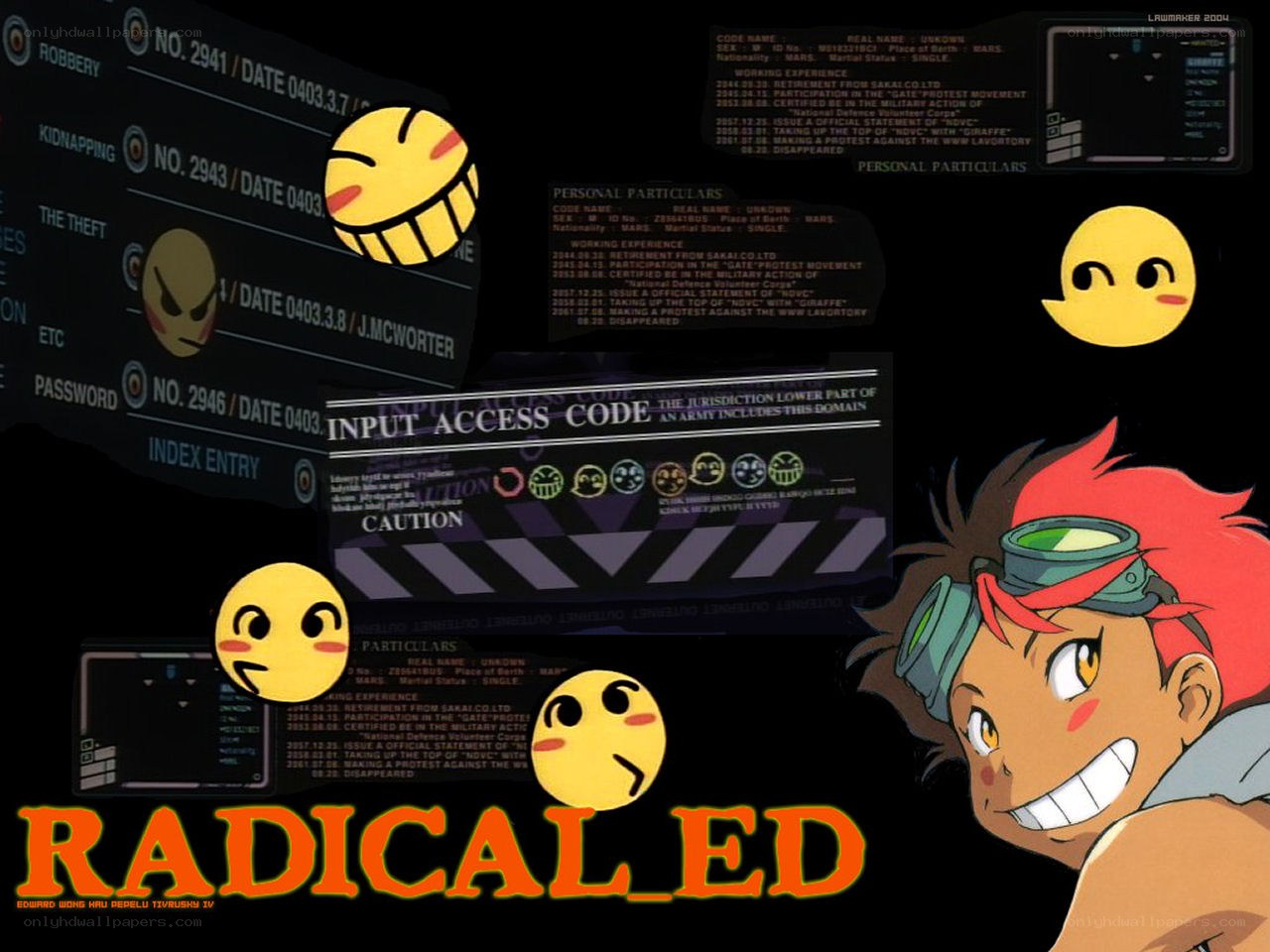 Radical Ed character art