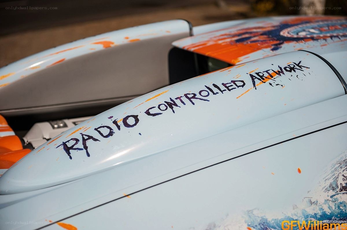 Radio Controlled Artwork on a Car