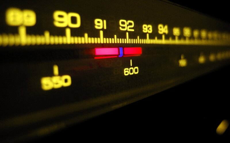 Radio Frequency Dial — Yellow