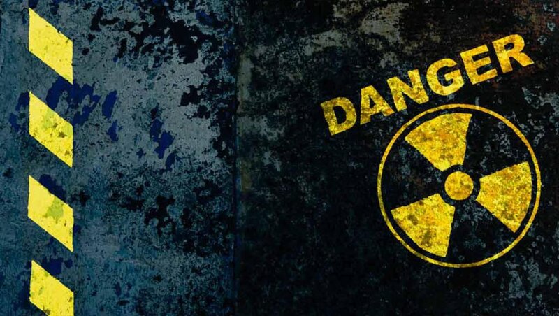 Radioactive Danger Sign