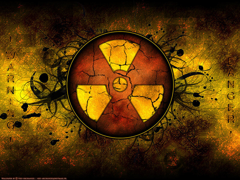 Radioactive danger warning