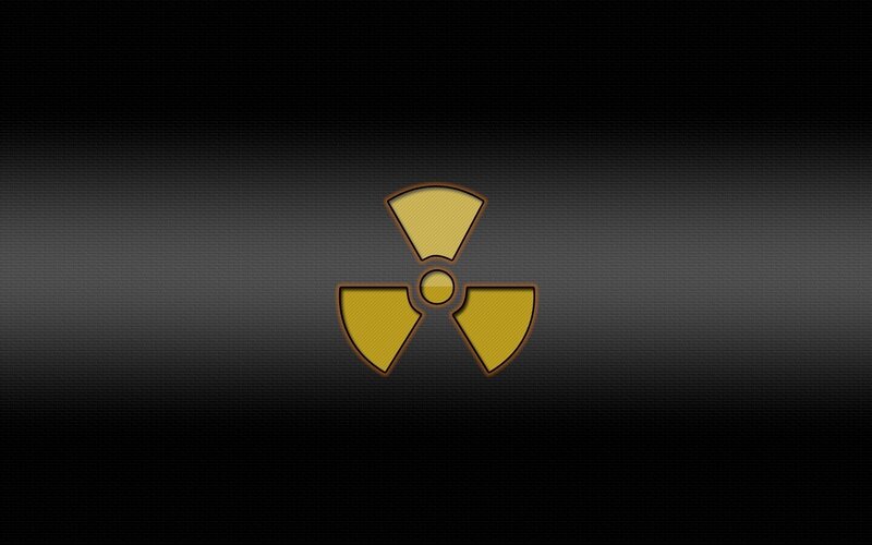 radioactive warning symbol