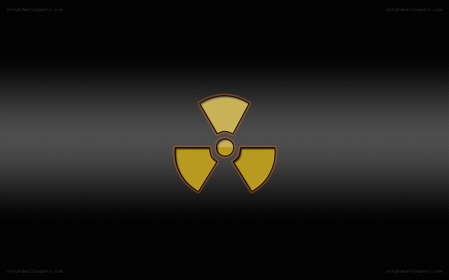radioactive warning symbol