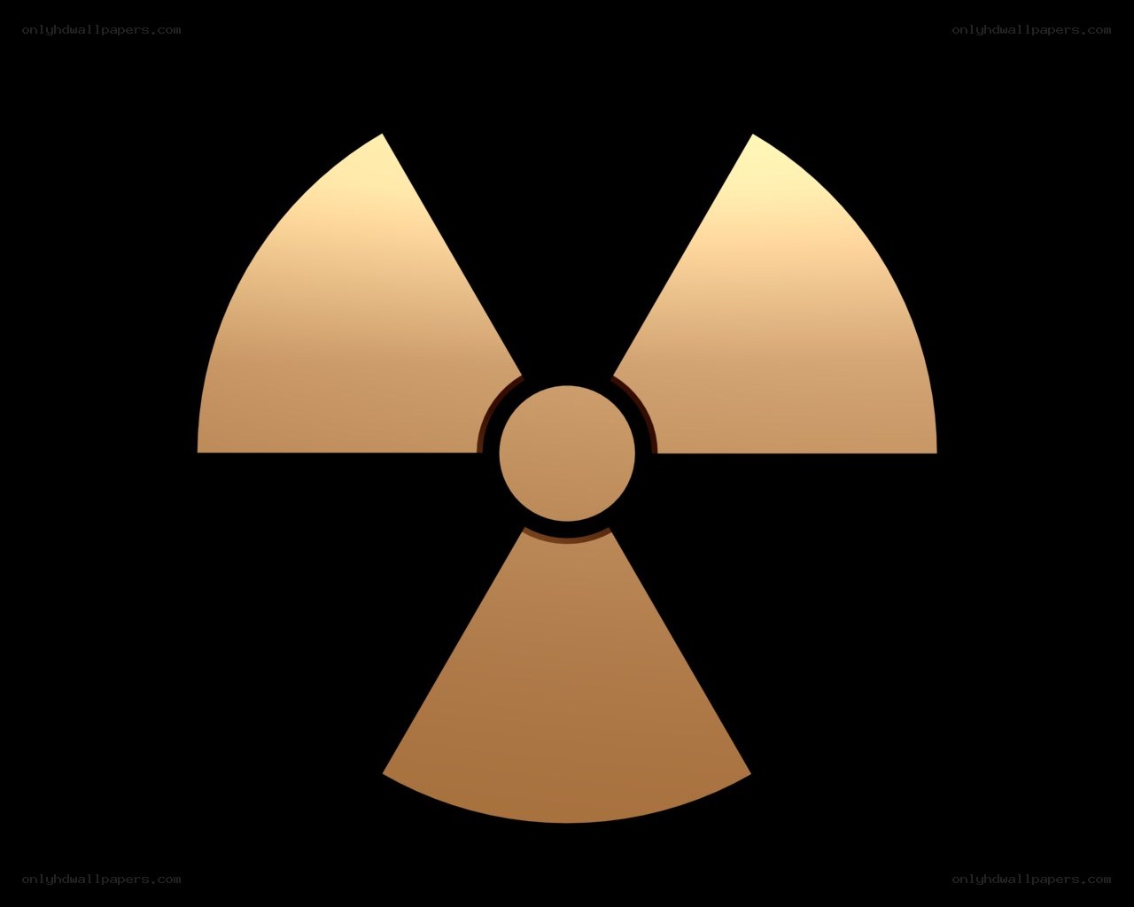 radioactive warning symbol