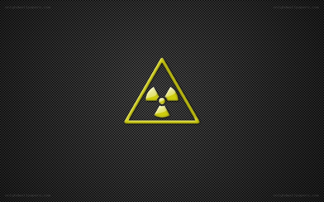 radioactive warning symbol