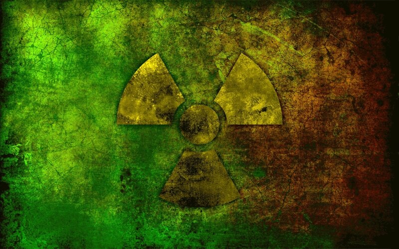 radioactive warning symbol