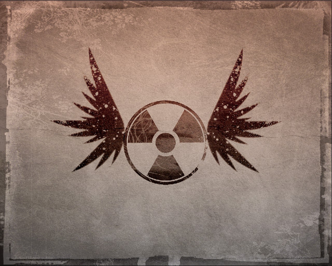 radioactive wings symbol