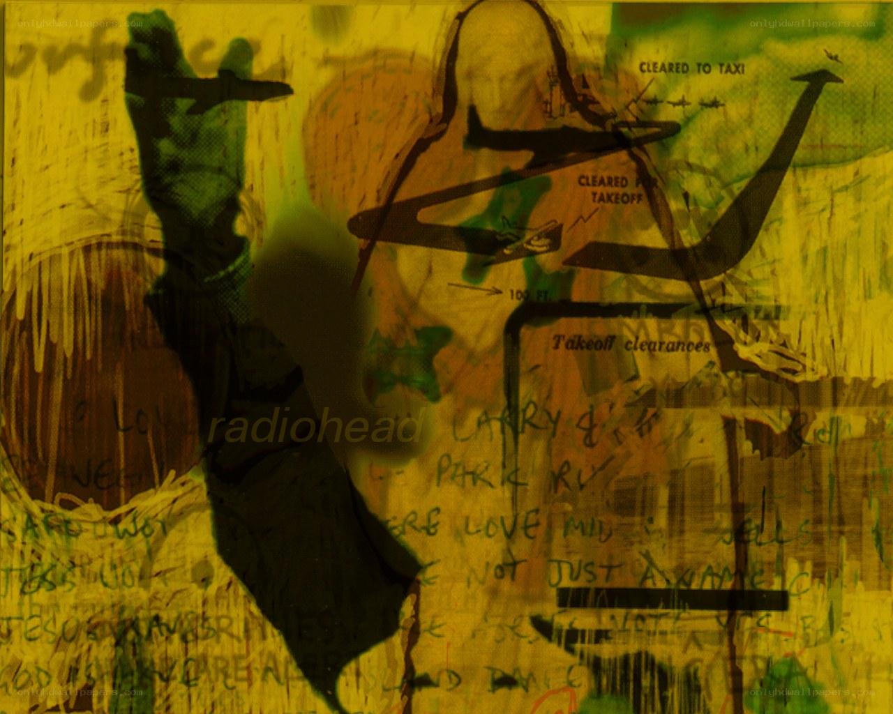Radiohead album cover art