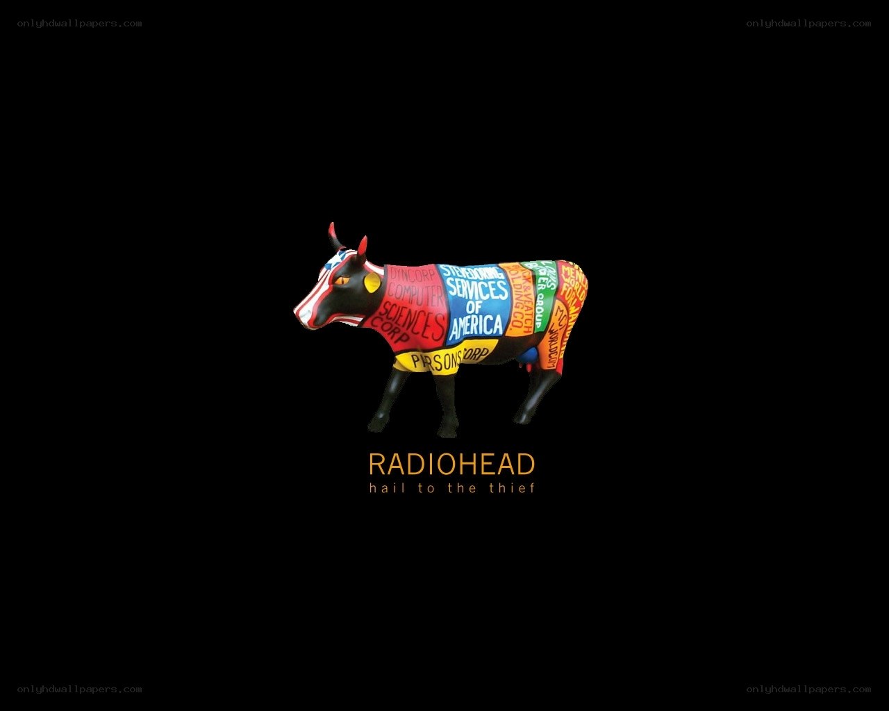 Radiohead album cover art