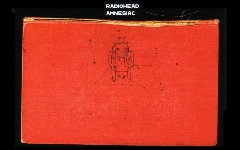 Radiohead Amnesiac album cover