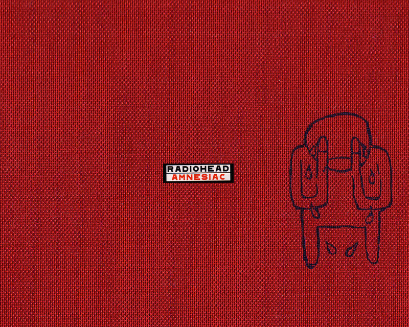 Radiohead Amnesiac album cover
