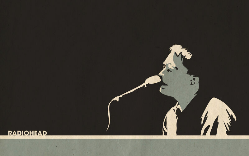 Radiohead concert illustration