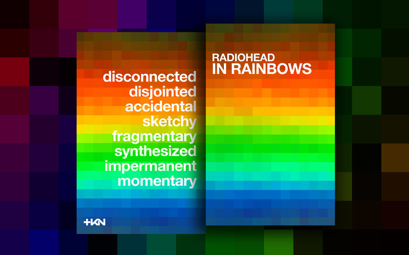 Radiohead In Rainbows album art