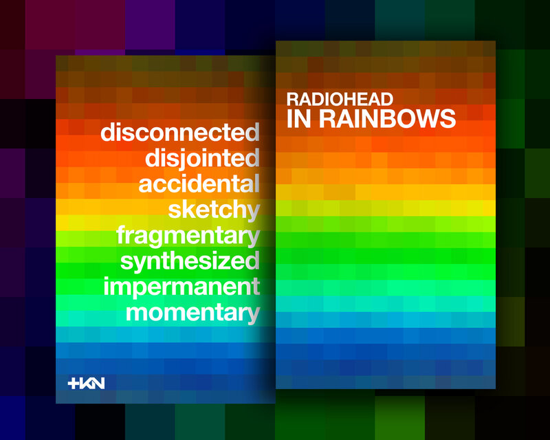 Radiohead in Rainbows album art