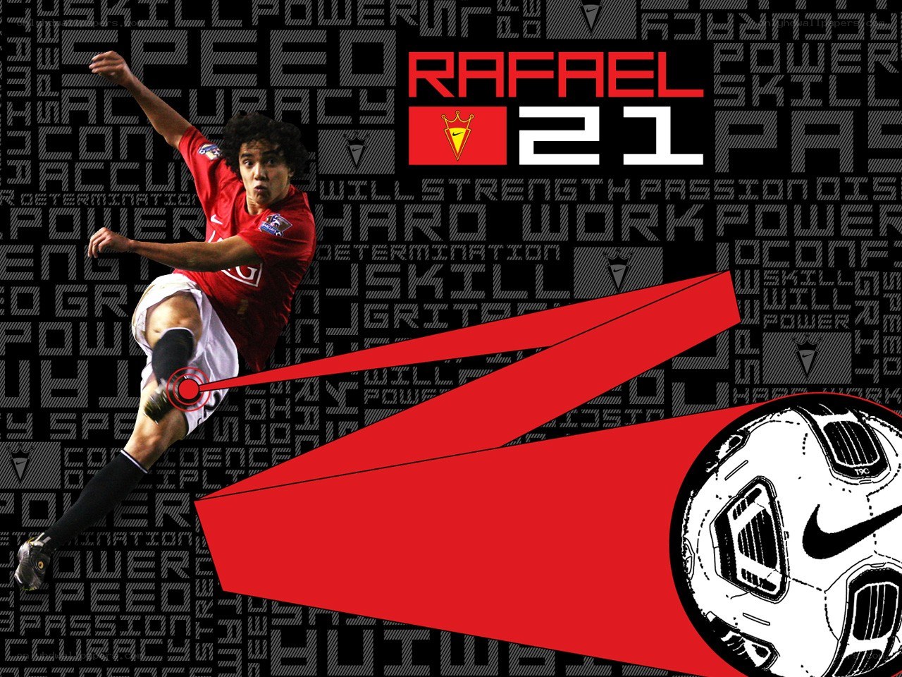 Rafael da Silva football artwork