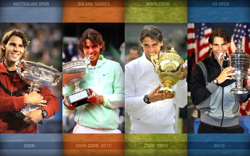 Rafael Nadal Grand Slam victories