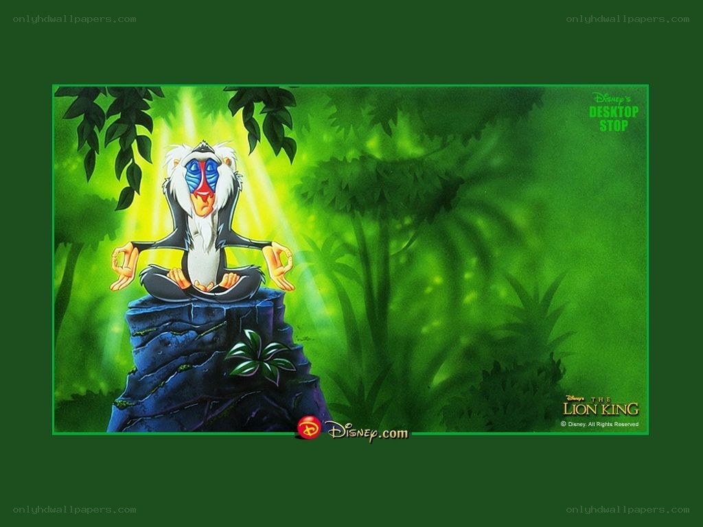 Rafiki in the jungle