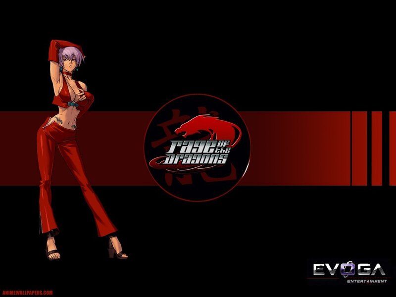 Rage of the Dragons character art