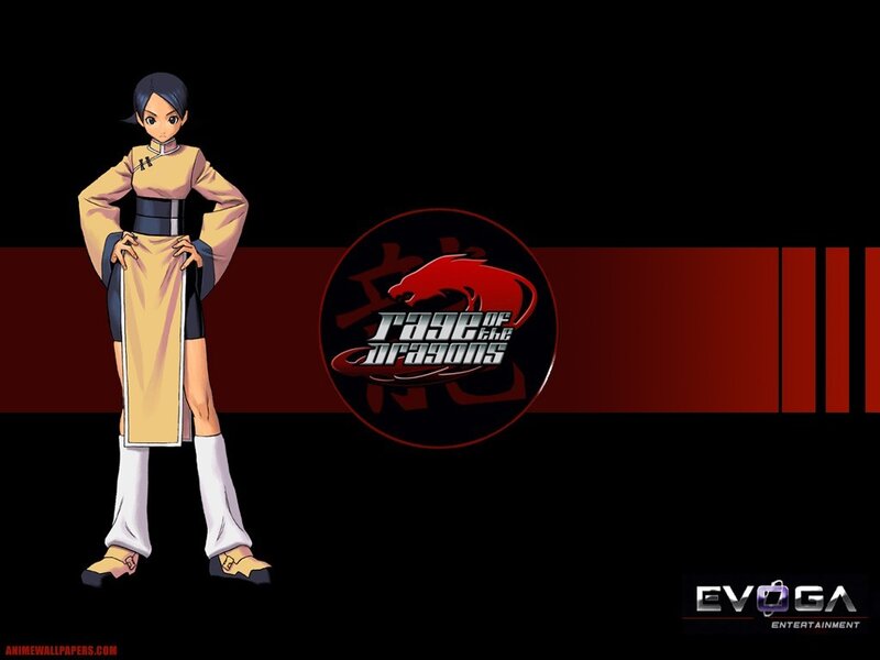Rage of the Dragons character art
