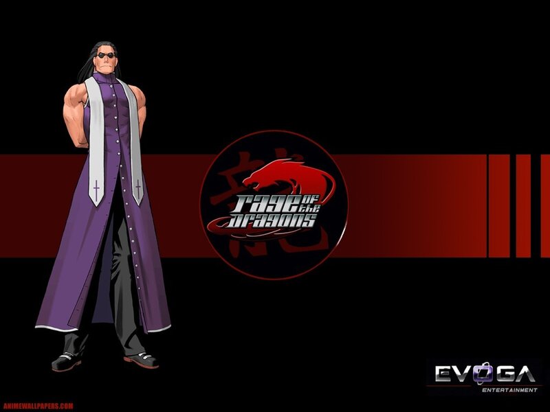 Rage of the Dragons character art