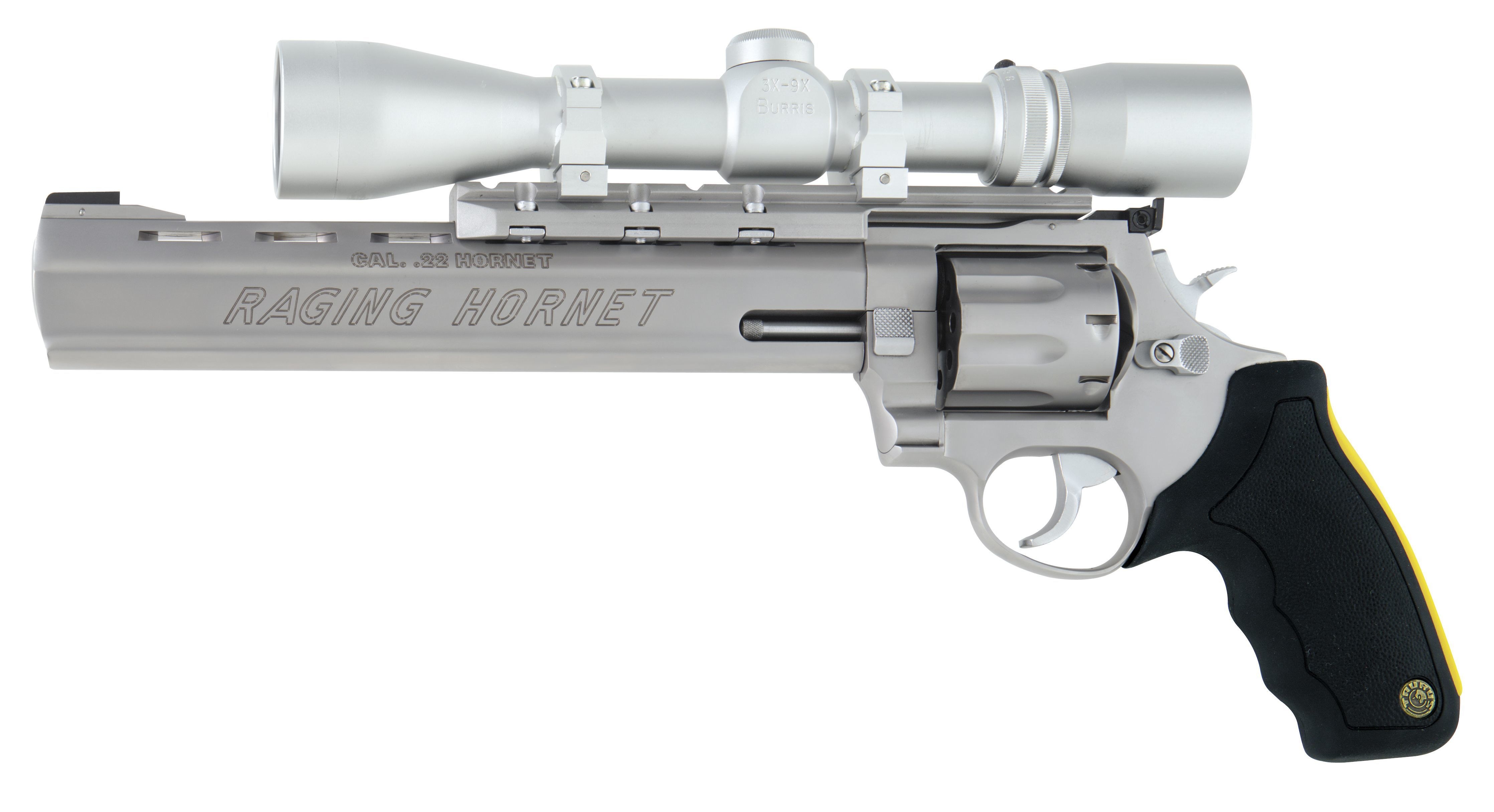 Raging Hornet revolver with scope