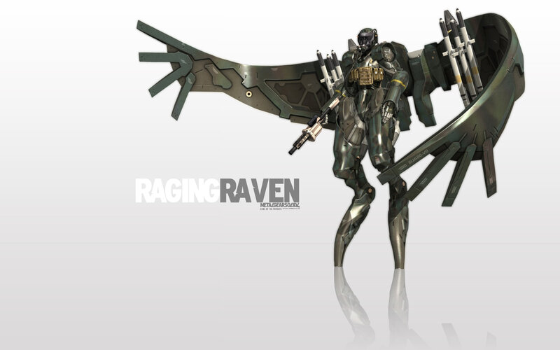 Raging Raven mech from Metal Gear Solid