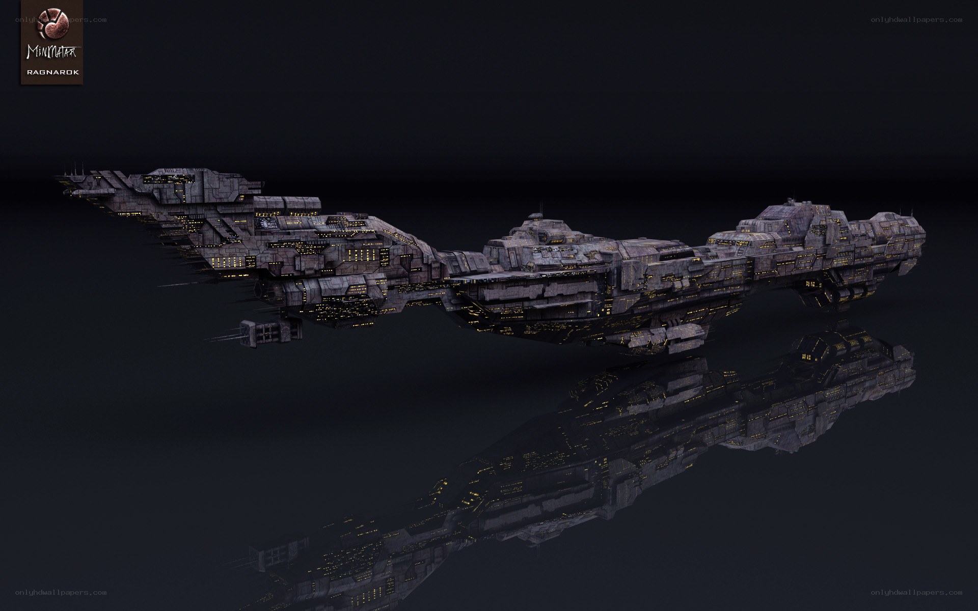 Ragnarok battleship model