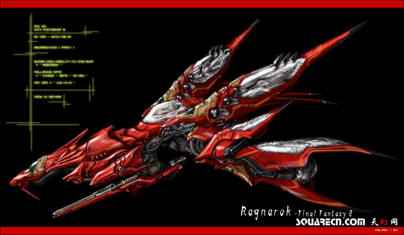 Ragnarok flying ship concept
