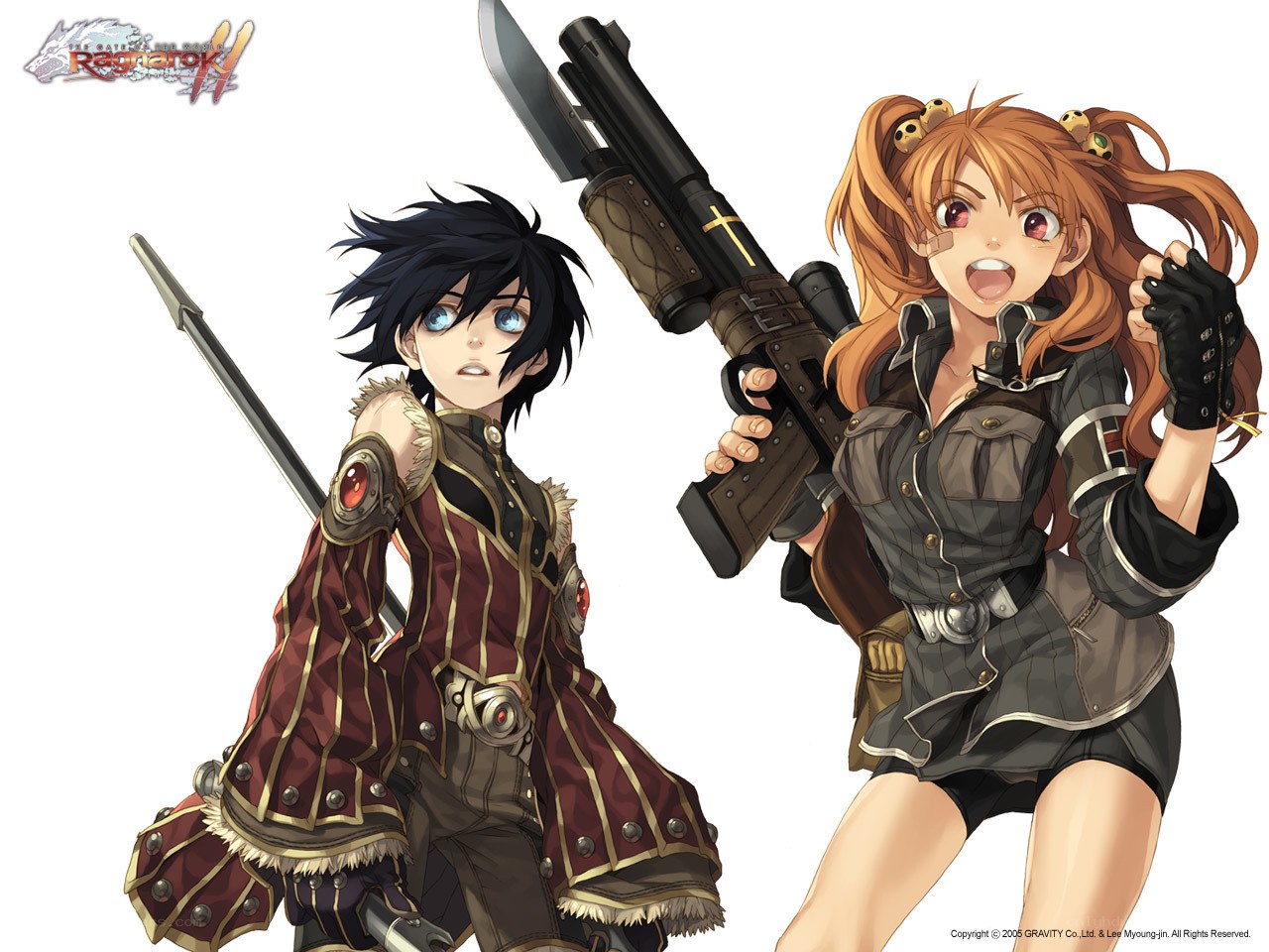 Ragnarok II characters art